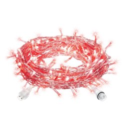 1*4м. Электрогирлянда-конструктор ''Занавес'' 192LED (красный) IP44 Vegas 55027