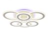 Потолочная диммируемая люстра с пультом ДУ Ambrella light FA8805 WH