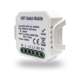 Wi-Fi реле 1 канал 250W Denkirs RL1001-SM