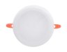 Встраиваемый cветодиодный светильник с регулируемым крепежом и подсветкой Ambrella light Downlight DCR309