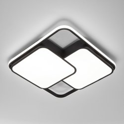 Потолочная люстра с пультом ДУ Eurosvet Jeremy 90253/1 черный