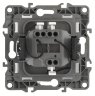 Выключатель одноклавишный с подсветкой ЭРА 12 10AX 250V 12-1102-14 Б0019282