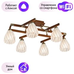 Потолочная люстра Velante с поддержкой Алиса 284-507-06-A