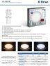 Светодиодный управляемый светильник накладной Feron AL5000 STARLIGHT тарелка 36W 3000К-6500K белый с кантом 29633