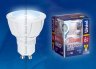 Лампа светодиодная GU10 6W 4500K LED-JCDR-6W/NW/GU10/FR/38D ALP01WH пластик (7907)