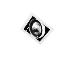 Встраиваемый светодиодный светильник Ambrella light Cardano T811 BK/CH 12W 4200K