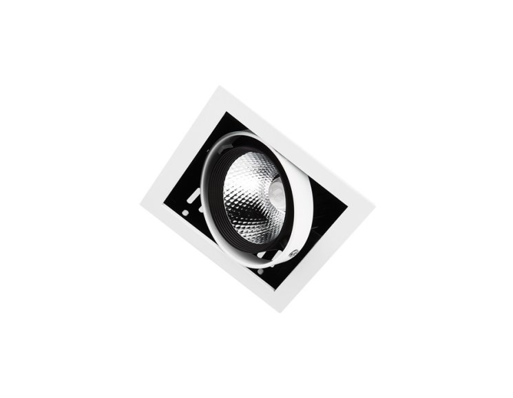 Встраиваемый светодиодный светильник Ambrella light Cardano T811 BK/CH 12W 4200K