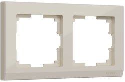 Рамка на 2 поста (слоновая кость) Werkel W0021803