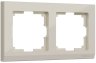 Рамка на 2 поста (слоновая кость) Werkel W0021803