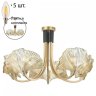 Подвесная люстра Odeon Light Ventaglio с лампочками 4870/5+Lamps E14 Свеча