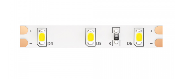 5м. Светодиодная лента белого цвета 4000K, 4,8W, 12V, 60LED, IP20 Led strip Maytoni 10103