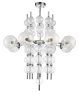Люстра на штанге Escada 10163/8PL E14*60W Chrome