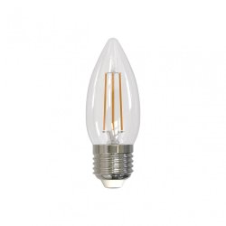 Филаментная светодиодная лампа E27 9W 4000K (белый) Sky Uniel LED-C35-9W-4000K-E27-CL PLS02WH (UL-00005163)