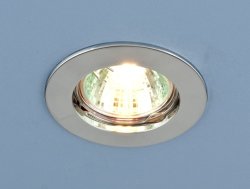 863 MR16 CH хром Встраиваемый точечный светильник Elektrostandard (a030074)