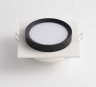 Встраиваемый светильник Maytoni Hoop DL086-GX53-SQ-WB
