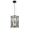 Подвесная люстра Crystal Lux с лампочками Tandem SP4 D410 GOLD+Lamps E14 Свеча