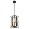 Подвесная люстра Crystal Lux с лампочками Tandem SP4 D410 GOLD+Lamps E14 Свеча