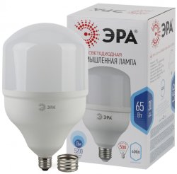 Светодиодная лампа E27(Е40) 65W 4000К (белый) Эра LED POWER T160-65W-4000-E27/E40 (Б0027923)