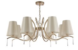 Подвесная люстра Crystal Lux Renata SP8 GOLD (3591/308)