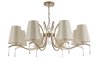 Подвесная люстра Crystal Lux Renata SP8 GOLD (3591/308)