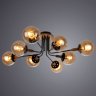 Потолочная люстра Oxford Arte lamp Oxford с поддержкой Алиса A2716PL-8BK-A