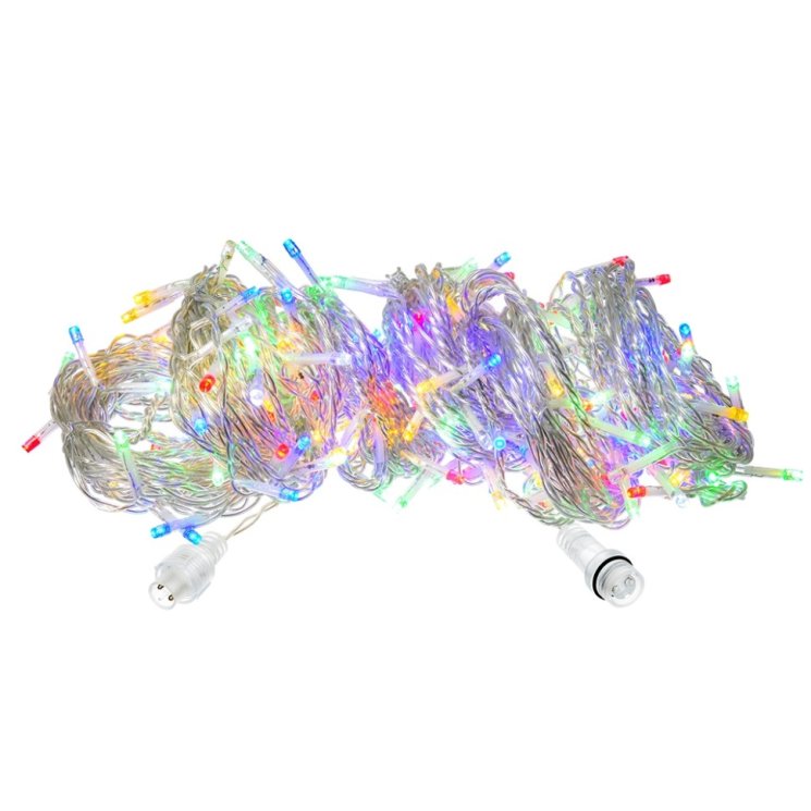 1*4м. Электрогирлянда-конструктор ''Занавес'' 192LED (RGB) IP44 Vegas 55096