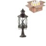 Уличный светильник с лампочками Odeon Light Sation 4045/3B+Lamps E14 Свеча