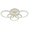 Люстра потолочная светодиодная с пультом ДУ Profit Light 8052/6 WHT 312W+8W RGB
