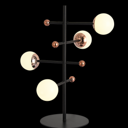 Настольная светодиодная лампа Natali Kovaltseva Loft LED LAMPS 81344/1T GOLD BLACK