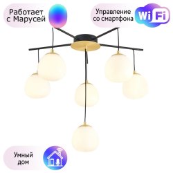 Потолочная люстра Favourite Paramount с поддержкой Маруся 3047-6P-М
