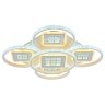 Светодиодная диммируемая люстра с ПДУ Profit Light 8053/4+1 WHT 296W