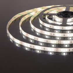 5м. Светодиодная лента белого цвета 4200К 5050/30, 7,2W, 12V, 30LED/m, IP65 Elektrostandard (a050584)