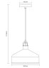 PL-425L C62 Светильник подвесной Camelion 13029