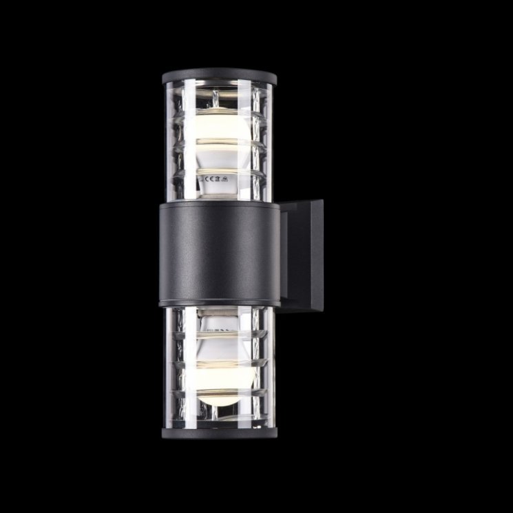 Уличный настенный светильник Maytoni Bronx O576WL-02B