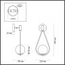 Бра с лампочкой Odeon Light Flari 4810/1W+Lamps E14 P45