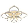 Люстра потолочная светодиодная с пультом ДУ Profit Light 8022/4+4 WHT 352W+10W RGB