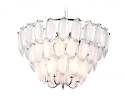 Подвесная люстра Ambrella light TR5177/10 CH/CL/FR