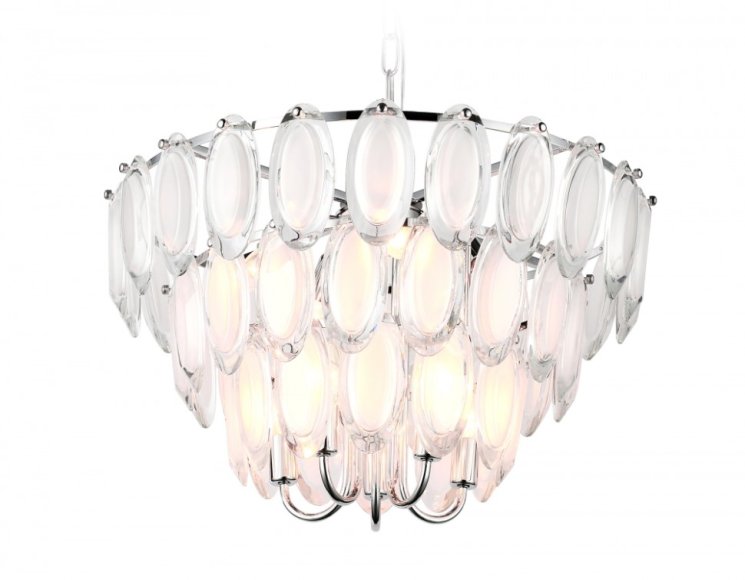 Подвесная люстра Ambrella light TR5177/10 CH/CL/FR