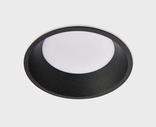 Встраиваемый светильник Italline IT06-6012 black 3000K