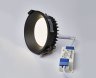 Встраиваемый светильник Italline IT06-6012 black 3000K