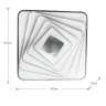 Потолочная светодиодная люстра с управлением Wi-Fi Camelion LCL-1012 (14620)