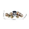Потолочная люстра F-Promo Modestus с лампочками 2344-8U+Lamps E14 P45