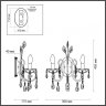 Бра Odeon Light Versia с лампочками 4977/2W+Lamps E14 Свеча