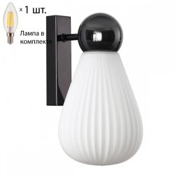 Бра Odeon Elica с лампочкой 5418/1W+Lamps E14 Свеча