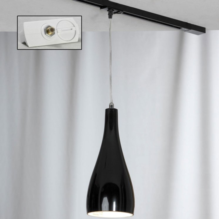 Однофазный светильник дна подвесе ля трека Lussole Loft Rimini LSF-1196-01-TAW