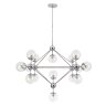 Люстра на штанге Arte lamp Bolla с поддержкой Алиса A1664SP-15CC-A
