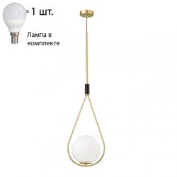 Подвесной светильник с лампочкой Odeon Light Flari 4810/1A+Lamps E14 P45