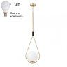 Подвесной светильник с лампочкой Odeon Light Flari 4810/1A+Lamps E14 P45