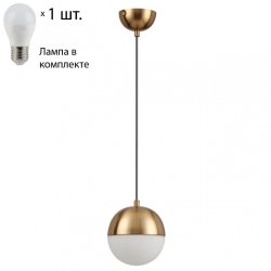 Подвесной светильник с лампочкой Odeon Light Pinga 4960/1+Lamps E27 P45