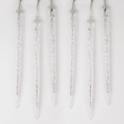 Светодиодная гирлянда (11124) Uniel занавес 220V белый ULD-E3005-300/DTK White IP44 ICICLE